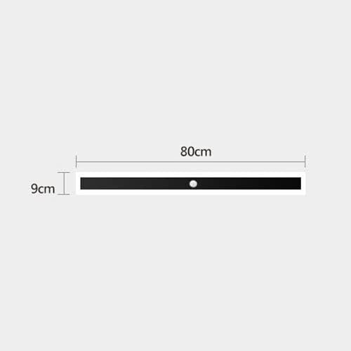 Minimalist Linear LED Sensor Wall Light, Human Body Motion Activated Long Strip Wall Sconce s - Indoor Bedside Lamps for Hallway, Bedroom, Indoor Lighting Fixture
