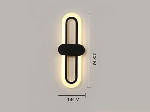Bedroom Bedside Modern Minimalist Living Room Background Wall Led Three-Color Light-Changing Wall Lamp Simple Aisle Balcony Lamp,Wall Decorations