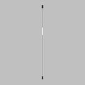 Modern Minimalist Pendant Light Linear Floor to Ceiling Lamp 11.8" Long Strip LED Pendant Lights Hardwired Bedside Ceiling Hanging Lights for Bedroom Living Room Corner