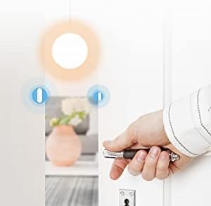 5 Pack WiFi Wireless Door Window Sensor,TUYA Smart Alarm with Free Notification APP Control Home Security Alarm System，Compatible with Alexa Google Assistant