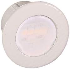 DEKOR LED Recessed Stair Lights Step Lighting for Indoor Outdoor Use (Hammered White, Indoor Light Kit)