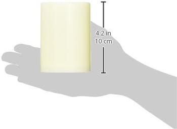 Flameless Realistic Led Candle With Remote Control, Battery Operated Flickering Candle With Timer For Indoor & Outdoor Decoration,3x4inches,6 Pack