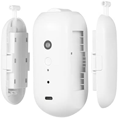 Automatic Curtain Rod Opener, Smart Home Curtain Robot with Remote Voice Control, Easy to Install, Sensor Enabled for Temperature and Light (U-rail Type Pack of 1)