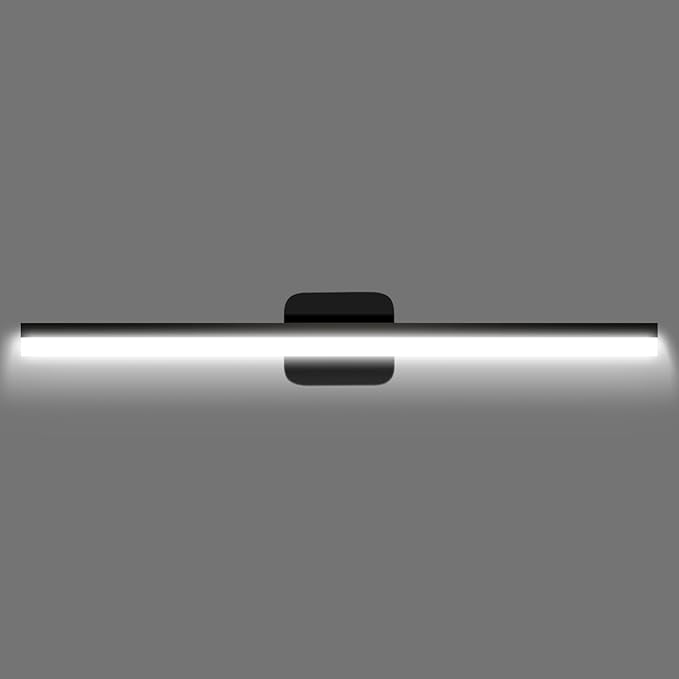 Yarra-Decor 24 in LED Bathroom Vanity Light Bar,Vanity Lighting Fixtures for Mirror Lighting,Indoor Daylight White Wall Light 6000K -Black