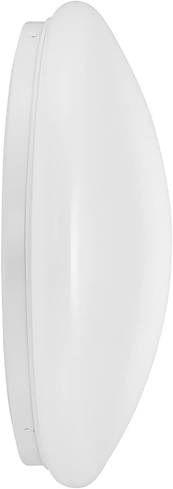 Maxxima Luvoni 13 in. Smart WiFi LED Mushroom Light Ceiling Fixture,1500 Lumens, Dimmable, CCT 2000K-5000K, Works with Google Assistant and Alexa
