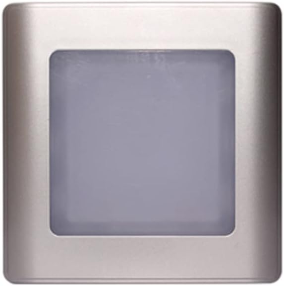 LED Step Lamp Stair Light AC85-265V Wall Light Corridor Aisle Lighting Indoor Wall Lighting CoolWhite Silver