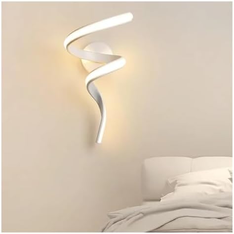 Modern Minimalist LED Wall Sconce - Stylish Indoor Decor for Living Room, Bedroom, Bedside Lighting, Background Illumination, Simple Design, Perfect Home Accent.