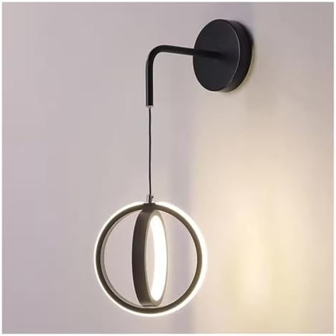 Modern Minimalist LED Wall Sconce - Stylish Indoor Decor for Living Room, Bedroom, and Bedside - Elegant Background Lighting for Home Decoration