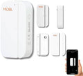WiFi Smart Door Window Sensor Alarm, Multipurpose Sensor, Contact Sensor for Home/Office Security, Wireless Door Window Open Detector, APP Remote Notification Compatible with Alexa & Google Assistant