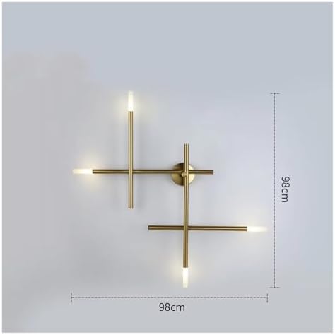 Minimalist LED Wall Lamp for Living Room, Bedroom, and Hallway – Modern Detive Sconces, Stylish Background Lighting for Home Decor, Line Design Wall Light