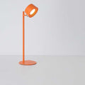 Eye Caring Table Lamp, LED Desk Lamp Dimmable Bedside Lamp with 3 Lighting Modes&3 Brightness Levels Touch Control USB Rechargeable Desk Light for Home Office Bedroom Reading Study Work (Orange)