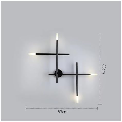 Minimalist LED Wall Lamp for Living Room & Bedroom - Simple Background Wall Light, Stylish Bedside Decor, Modern Line Wall Sconces, Perfect Home Lighting Solution