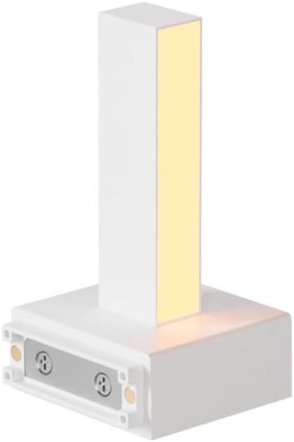 LED Magnetic Letter I, H 3.7" Light with Touch Control, White, Dimmable, Warm White 3000K