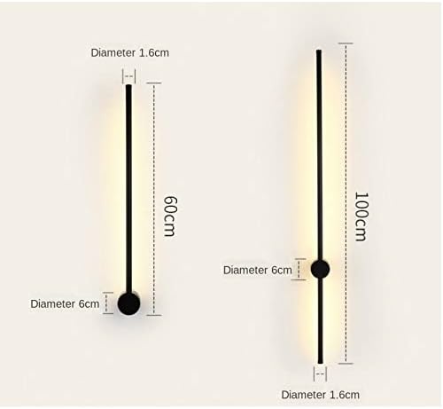 Living Room Minimalist Background Wall Decoration Bedroom Bedside Linear LED Wall Lamp, Ceiling Light