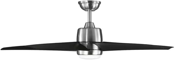LYTIO MENA 54 in. Brushed Nickel Ceiling Fan with White Color Changing Integrated LED Light Kit and Remote for Indoor/Outdoor
