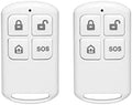 Remote Controls for Home Security Alarm Kits, Wireless Remote Controls (2 Pieces)