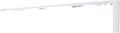 Smart Curtains System, Motorized Curtain Track 47-244 inch Adjustable Length, Motorized Rod with Remote Control, Ceiling and Wall Mount, Automated Curtain Track System (85-126in)