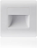 LED Wall Lamp PIR Motion Sensor Stair Case Light AC85-265V Recessed Step Lamp Corridor Lighting Indoor Wall Lighting White