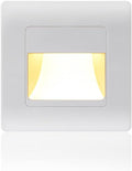 Recessed LED Stair Light Wall Lamp Motion Sensor Wall Lamp AC85-265V Step Lamp Corridor Lighting Indoor Wall Lighting 1PcsColdWhite White
