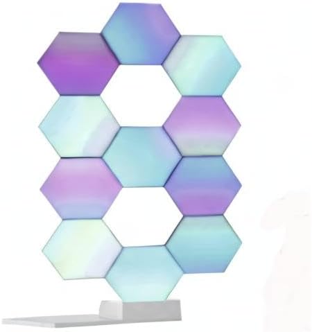 Yescom 11Pack WiFi Smart LED Light Kit DIY Night Lamp Voice Control 16 Million Color Compatible with Alexa Google Home