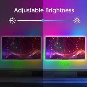 Avatar Controls Smart Fairy Lights 9.8ft for 40-55in TV Backlight USB String Lights with Remote 16M Color Changing Dimmable 30 LED for Gaming Lights Ambient Lighting Kit