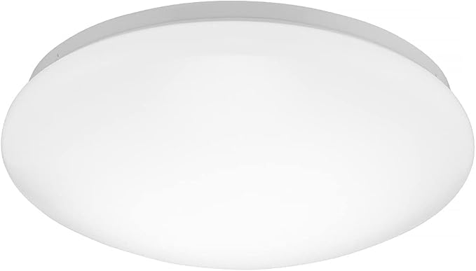 Maxxima Luvoni 13 in. Smart WiFi LED Mushroom Light Ceiling Fixture,1500 Lumens, Dimmable, CCT 2000K-5000K, Works with Google Assistant and Alexa