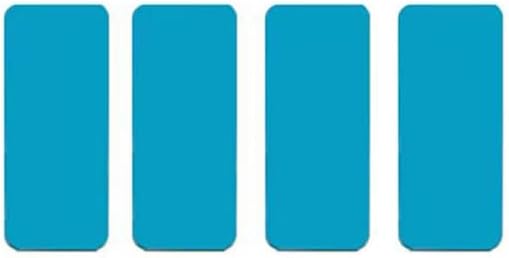 10 Pack Under Cabinet Lights Mount Metal Plates Adhesive Backing Sticky Iron Strips Sticker for Magnetic Under Cabinet Lighting Rechargeable Motion Sensor Lights Wireless Under Counter Light
