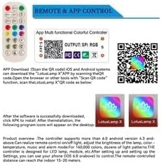 2x4 FT RGB Multicolor Edge-Lit Frame LED Panel Lights Remote & App Controlled 60W 6600lm Color Changing LED Panel Light Smart 2.4G+Bluetooth Drop Ceiling Light with (6 Pack)