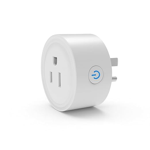 WiFi Smart Plug | Smart Outlet Compatible with Alexa & Google Home | Timer & Remote Control Smart Switch | No Hub Required 2.4GHz
