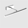 Vanity Lighting LED Mirror Front Light Waterproof Anti-Fog Bathroom Mirror Light Stainless Steel Rotatable Wall Light Make-up Light, Mirror Cabinet Light Bath Lights