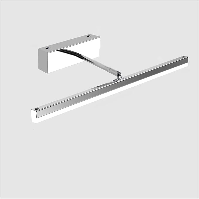 Vanity Lighting LED Mirror Front Light Waterproof Anti-Fog Bathroom Mirror Light Stainless Steel Rotatable Wall Light Make-up Light, Mirror Cabinet Light Bath Lights