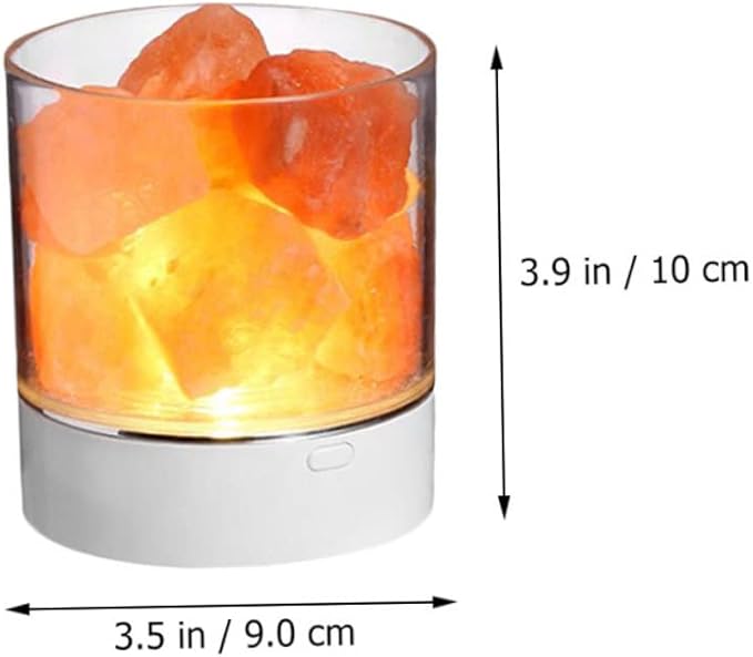 DOITOOL 1pc Natural Shape USB Night Light for Relaxing Atmosphere for Home Decor Christmas Weddings and Parties