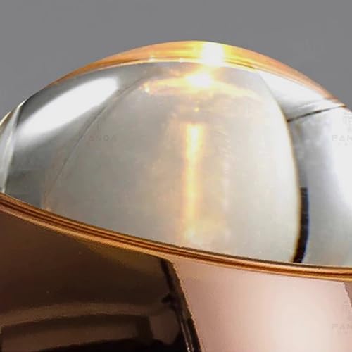 Globe Led Wall Sconce up Down Modern Wall Light Fixture 6W Aluminum Wall Washer with Glass Lens Shade, Indoor Mini Decor Lighting Fixture for Bedroom Living Room Hallway Corridor/Brushed Brown/4000K