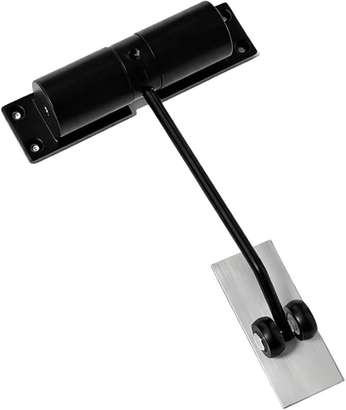 Automatic Door Closer, Adjustable Door Spring Closer Quiet & Heavy Duty Doors Stopper for Home & Commercial Use