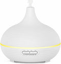 URPOWER 300ml Sleep Diffuser for Bedroom, All-Night Essential Oil Diffuser, Quiet Ultrasonic Cool Mist, Auto-Off & Timer, 7 LED Color Diffusers Humidifier for Home Office & Large Rooms