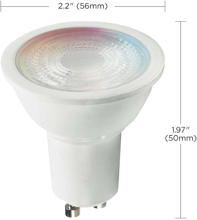 Satco S11278 Starfish WiFi-Control MR16 LED Color-Changing and Tunable White Smart Light Bulb, 5.5 Watts, 2700K-5000K