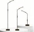 LED Floor Lamp for Living Room, Modern Standing LED Light, Adjustable Tall Floor Lamp for Bedroom Office Reading, Minimalist Standing Lamp with Soft Glow for Home Decor