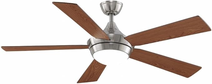 Fanimation Celano v2 52 inch Indoor Ceiling Fan with LED Light Kit - Matte White with Matte White Blades
