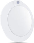 6 Inch Motion Sensor Ceiling Light Indoor, 180s Time Delay, 5000K, 14W 950LM, 120V LED Flush Mount Ceiling Light, ETL Certified, Wet Location - Closets, Hallway, Entryway, Pantry, 1Pack