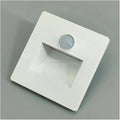 Motion Sensor Stair 3000K Lights Indoor Stair Step Wall Lamp 3W Recessed LED Step Light Staircase Bedroom Decoration White