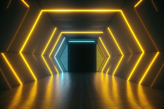 Neon Light Strip/32.8FT/10M Flexible and Waterproof LED Rope Light with Mounting Clips for Indoor & Outdoor Use, [Power Adapter Not Included] Yellow