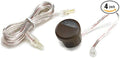 LED Stair Light- Bronze, (4- pack), BZRISERLED4PKC