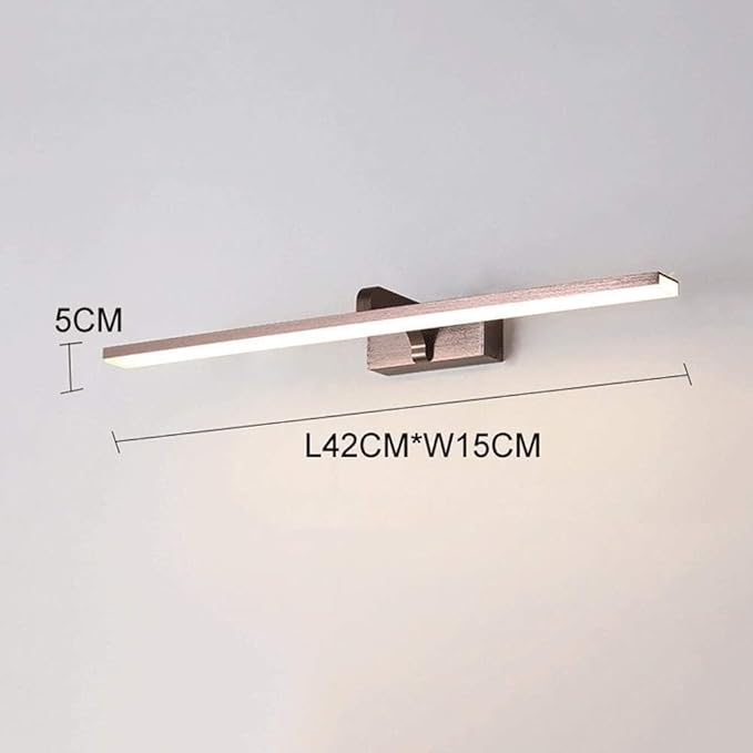 Mirror Light LED Vanity Waterproof Bathroom Lighting Fixture, Moisture Lights, 3 Color Mode Make-up,Luxury