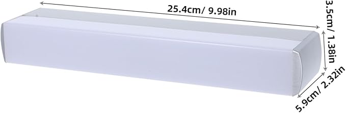 STOBOK Waterproof LED Vanity Mirror Light Anti-Fog Technology for Bathroom and Bedroom Adjustable Brightness Cordless Design for Makeup Application and Dressing Tables