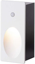 Inductive Step Lights, With Adjustable Color Temperature (2700k/4000k/6000k), 3w, Recessed Installation/Suitable For Stairs, Corridors, Aisles, Bedrooms, Glare-Free, Aluminum Casing (Frosted White)