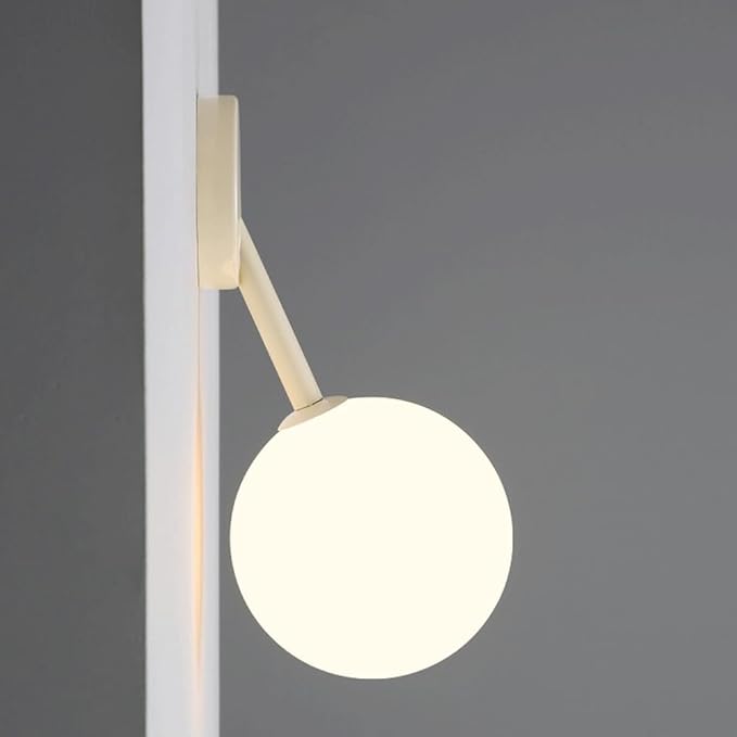Minimalism Bedroom Corridor Living Room TV Backdrop Wall Lamp Modern Minimalism Creative Round Ball Study Hallway Stairs Atmosphere Lighting