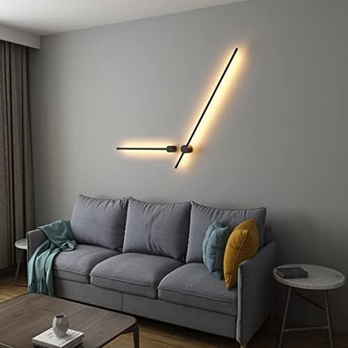 ANALYST - Living Room Minimalist Background Wall Decoration Bedroom Bedside Linear LED Wall Lamp,Wall Decorations