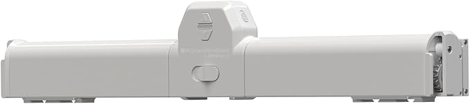 MySmartWindows Retrofit Kit by QuietCool - Smart Motorized Window Opener - App-Controlled, Solar-Powered, Whisper Quiet - Fits 2-3 ft Windows