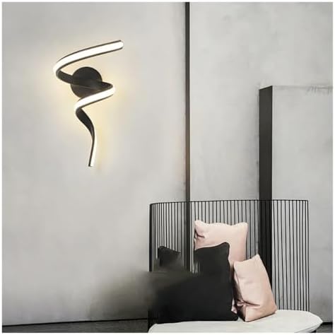 Modern Minimalist LED Wall Sconce - Stylish Indoor Lighting for Living Room, Bedroom, Bedside - Elegant Home Decor & Accent Background Light for Modern Spaces