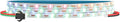 3.2FT WS2812B WS2812 3mm Ultra Narrow LED Strip,DC5V 100LEDs/m Individually Addressable Dream Color Flexible Smart Light Tape for Bedroom,Kitchen,Stage,TV Backlight(No Adapter or Controller)